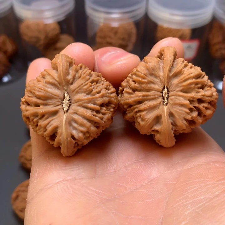 文玩核桃把件南疆石狮子头