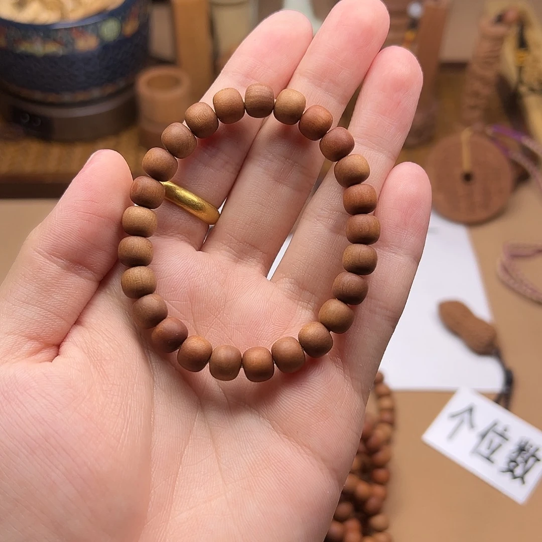 檀香木手串/手链7x8 单圈
