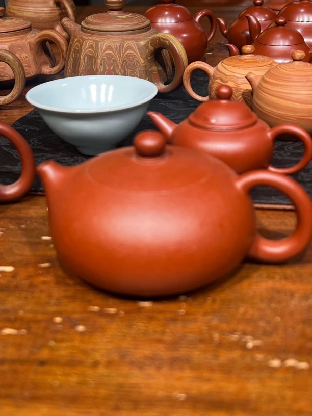 潮州手拉壶扁西施120毫升纯手工