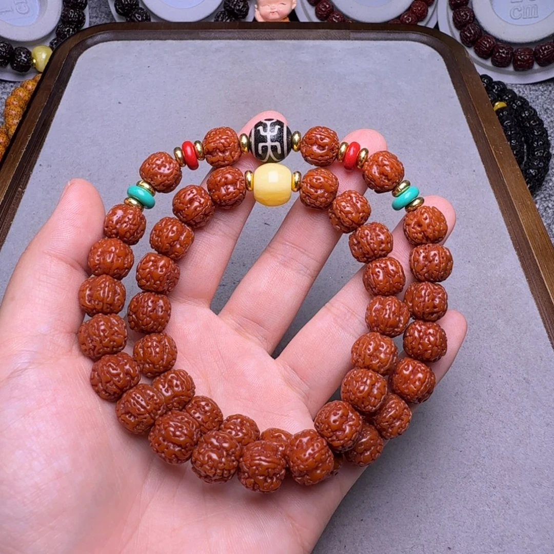 西***匪手串金刚菩提花王双圈