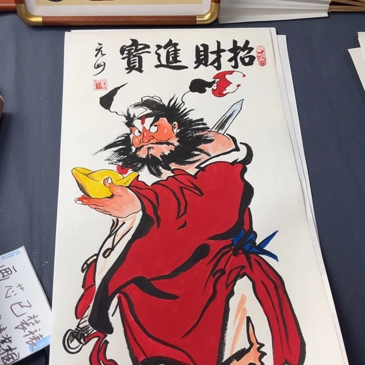 国画禅意画纯手绘作品