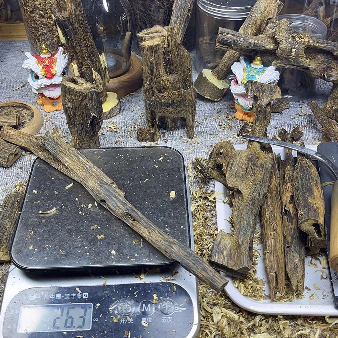 香料奇楠虫漏香26克