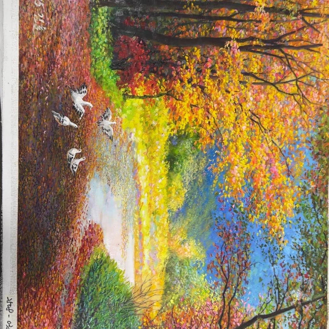 油画加点什么好办法