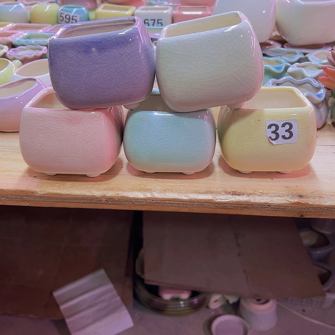 陶瓷花盆当场凑满12包邮