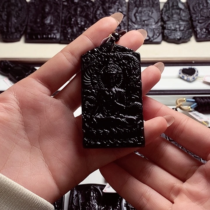 天然缅料A货玉龙观音A226