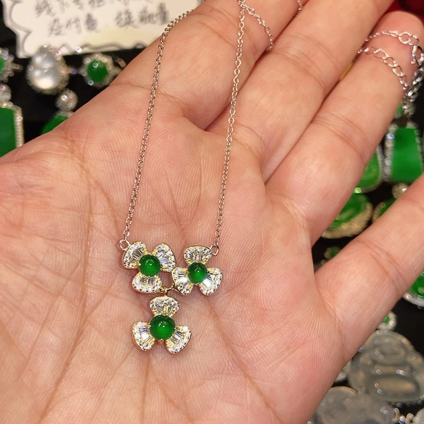 【闪购商品】翡翠未镶嵌颈饰天然翡翠