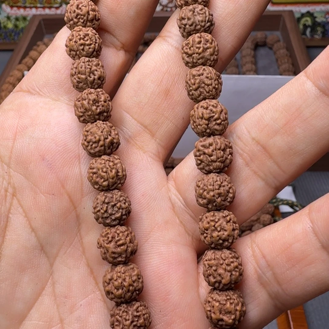 金刚菩提手串?*格精品红烧肉手持9mm