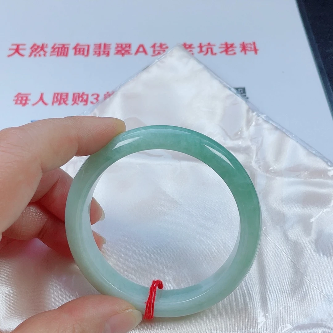 翡翠未镶嵌手镯天然翡翠手镯56