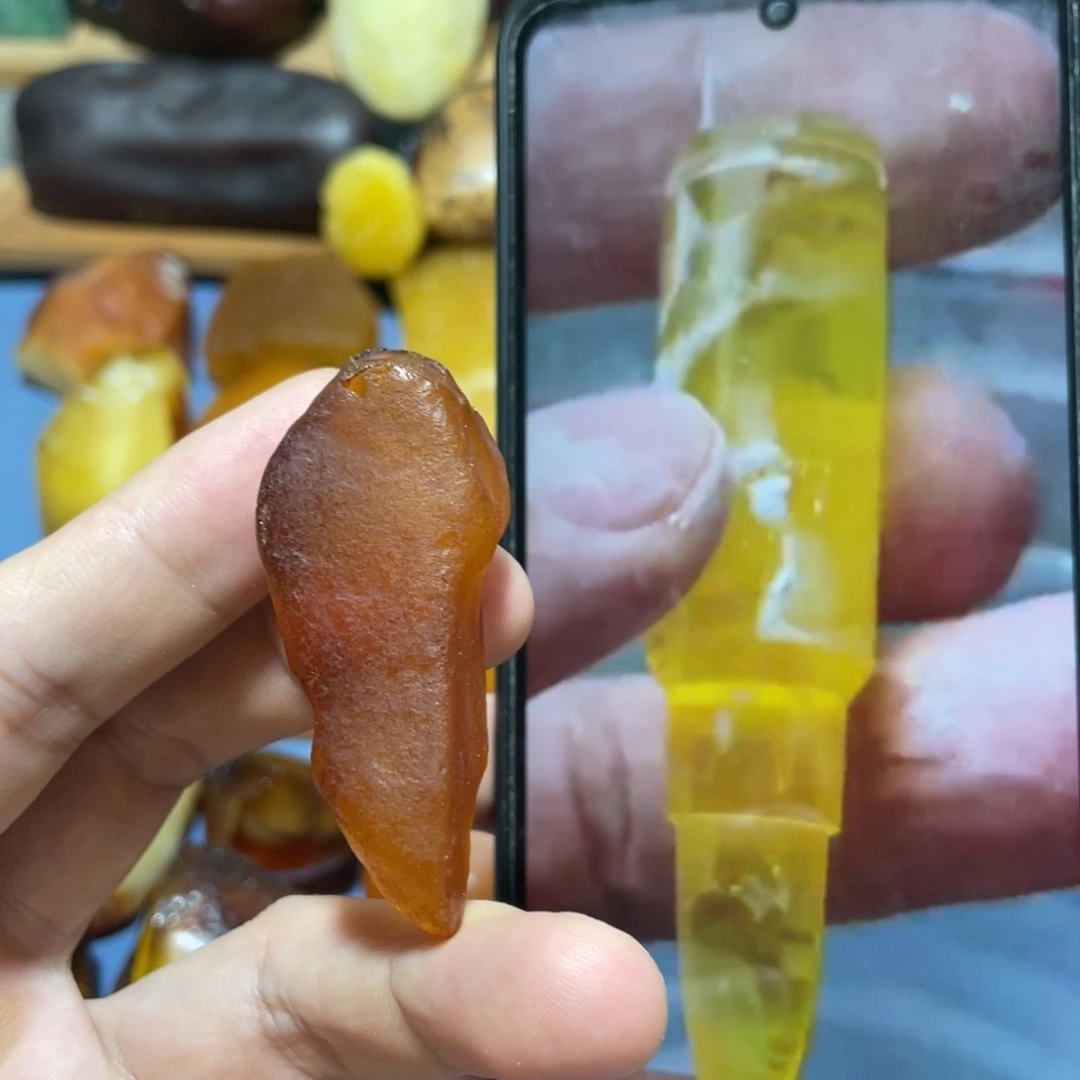 未镶嵌定制蜜蜡波罗的海琥珀蜜蜡子弹