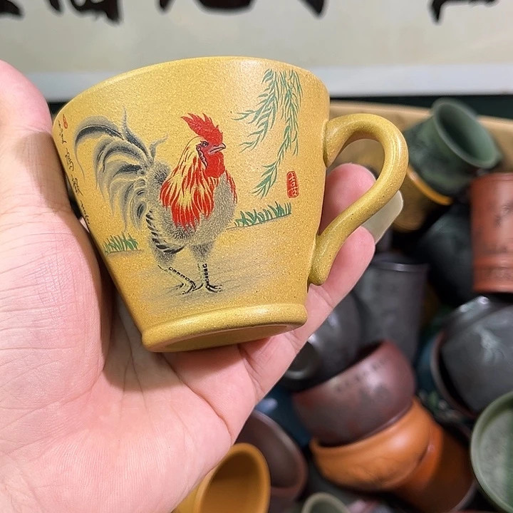 茶杯紫砂全手工紫砂主人杯