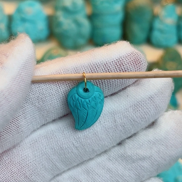 绿松石未镶嵌配饰