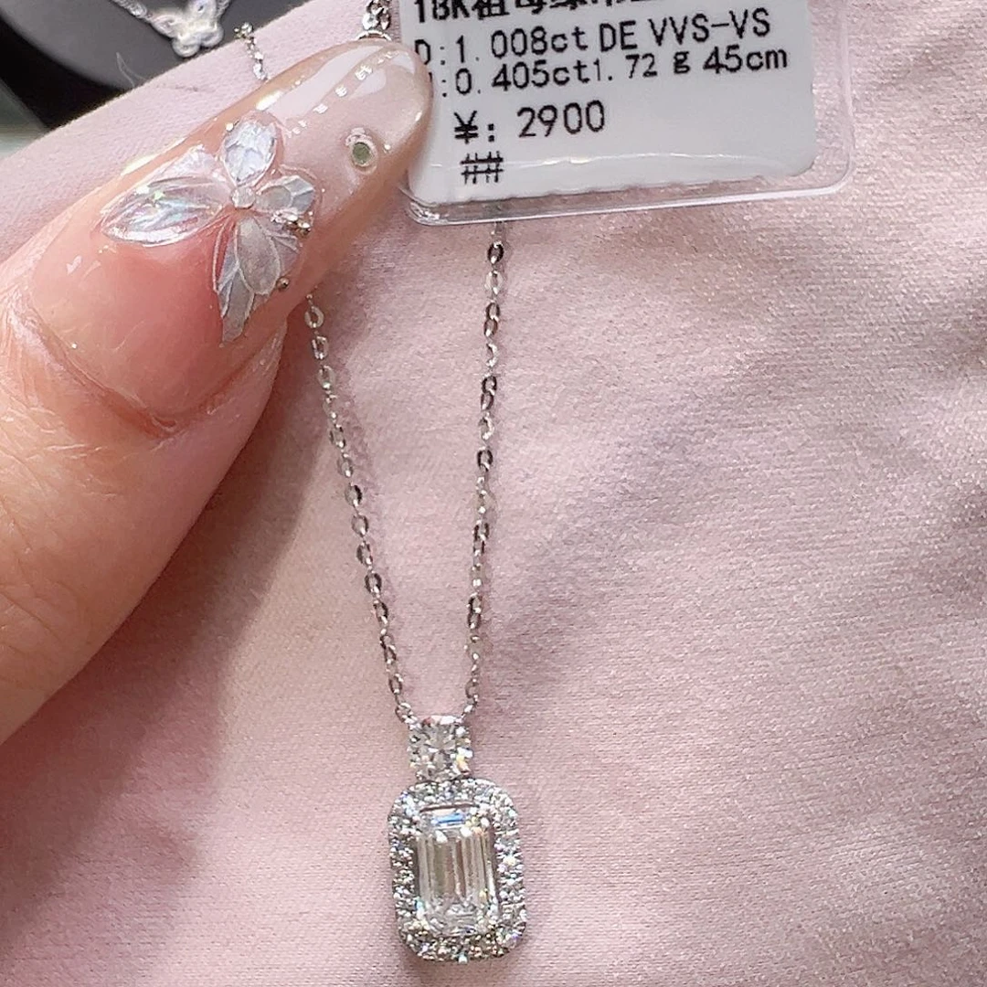 18K金镶嵌合成钻石