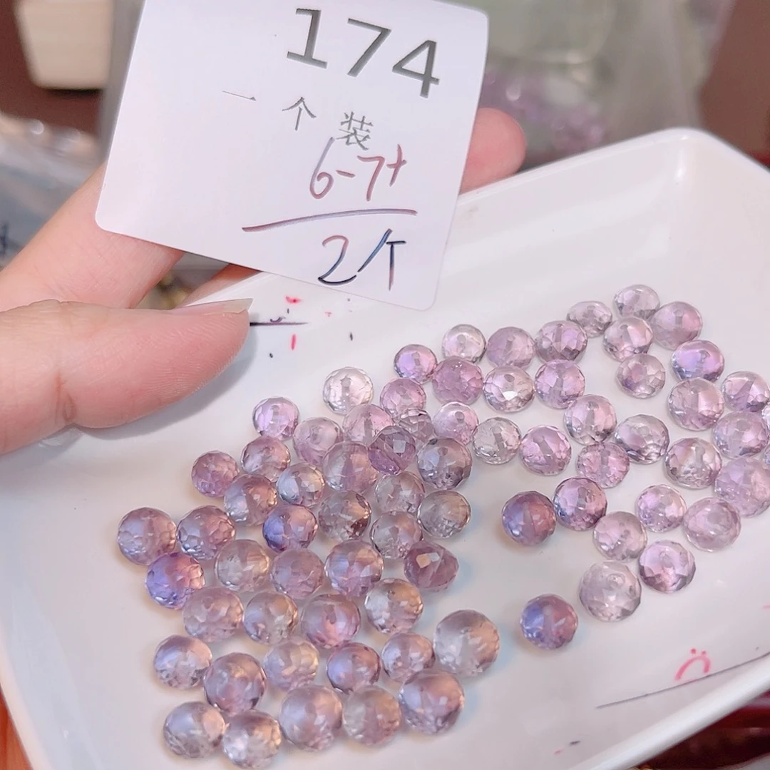 水晶珠宝半成品未镶嵌174