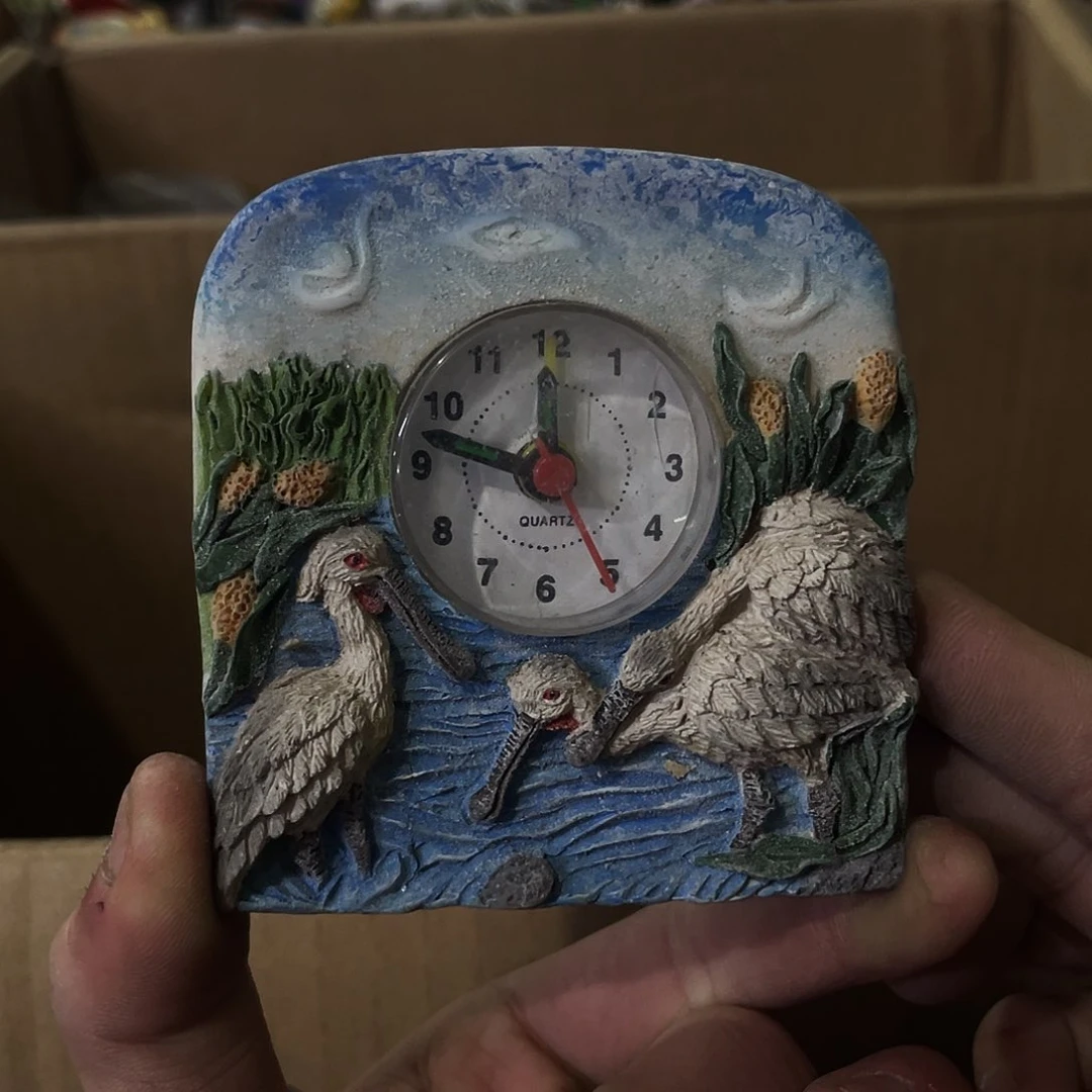 摆件           瑕疵。         