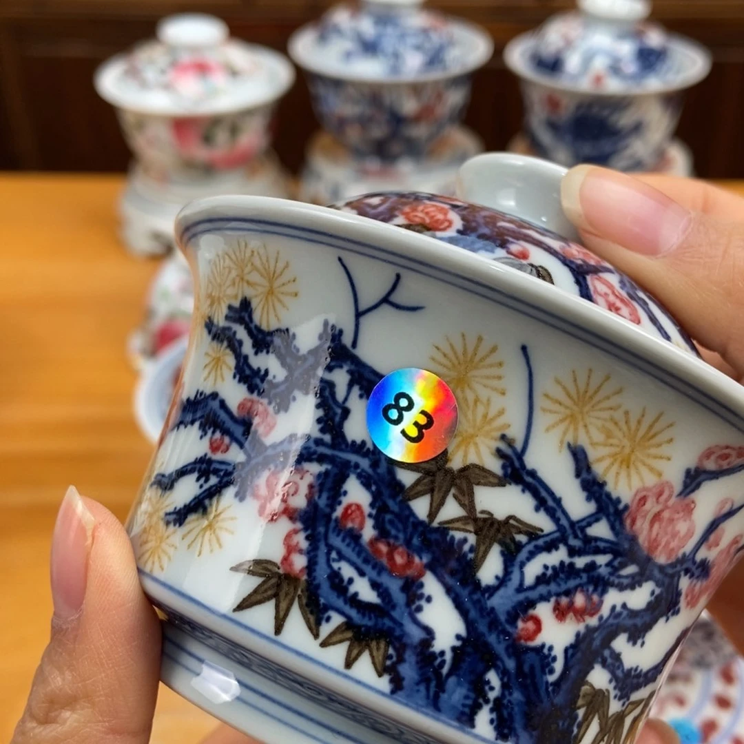 手繪現代茶具非古董