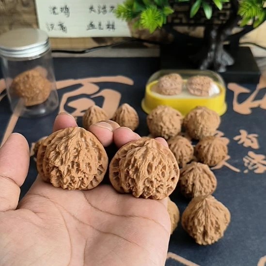 把件文玩核桃44尺全品无修宫灯，轻微虚尖，8号