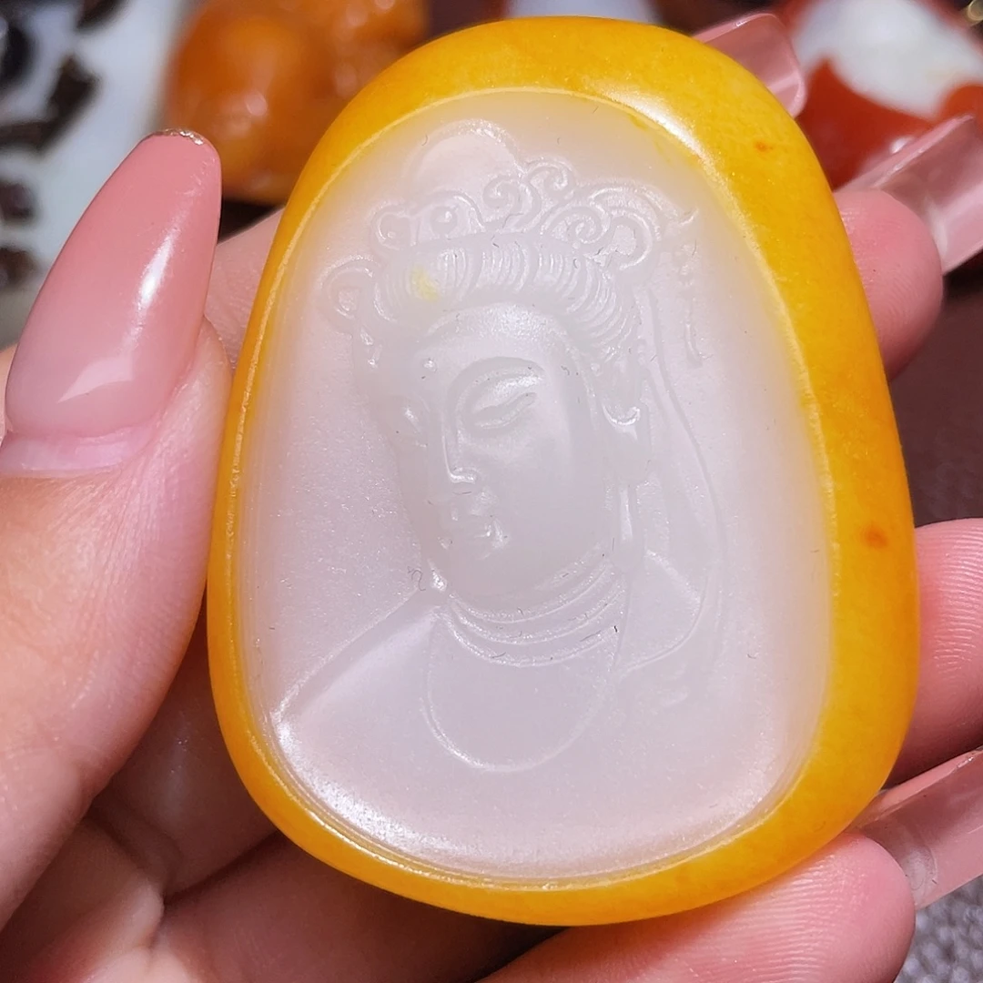 风***和田玉未镶嵌颈饰