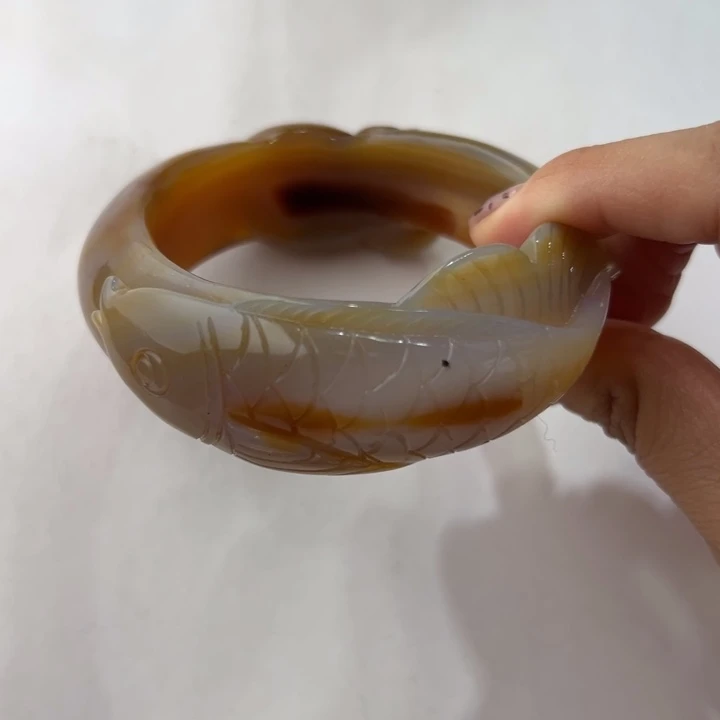 玛瑙/玉髓未镶嵌手镯