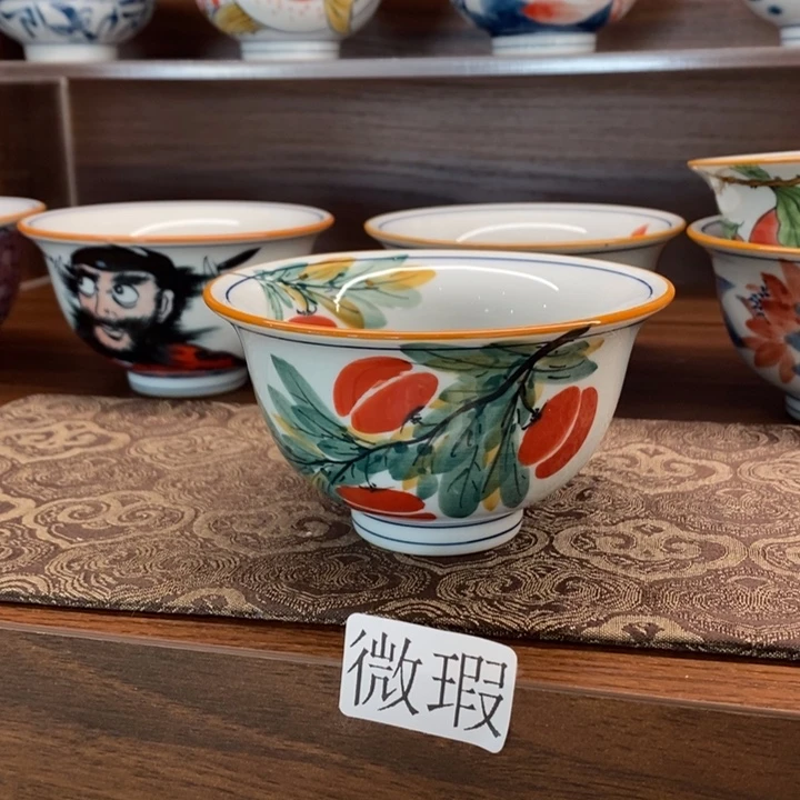 釉下老陶泥手工绘制