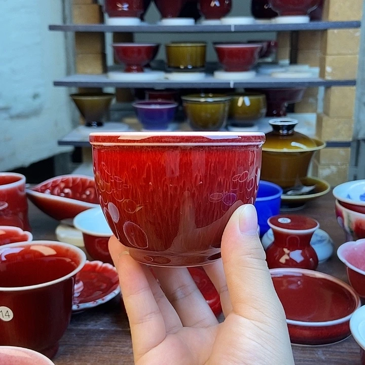 景德镇名陶坊原矿郎红