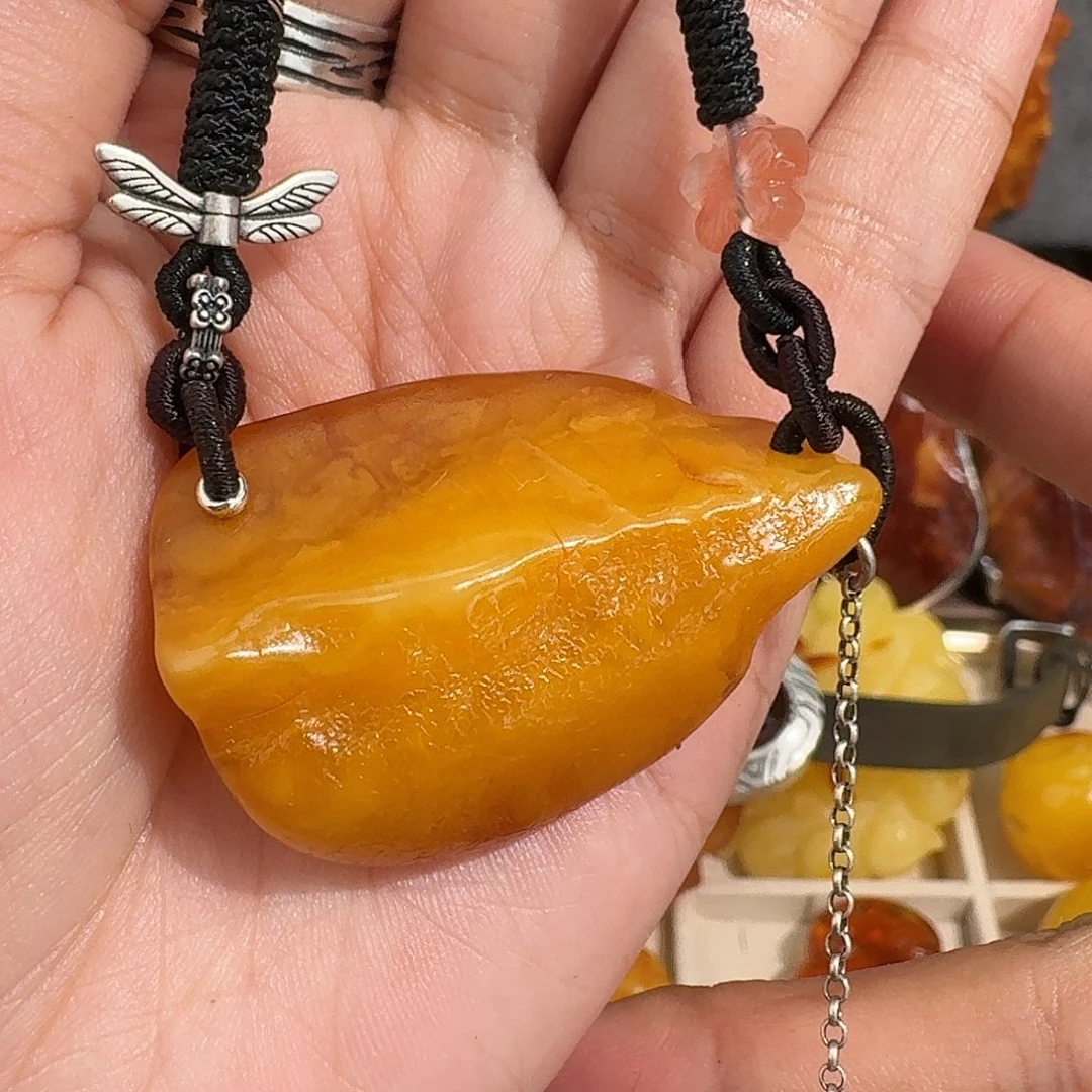 琥珀未镶嵌裸石我