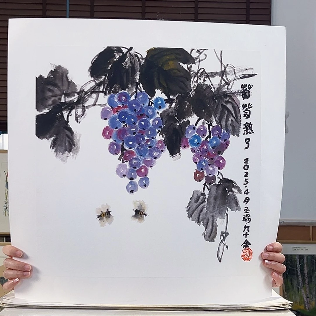 版画耿玉琨亲签限量版画s