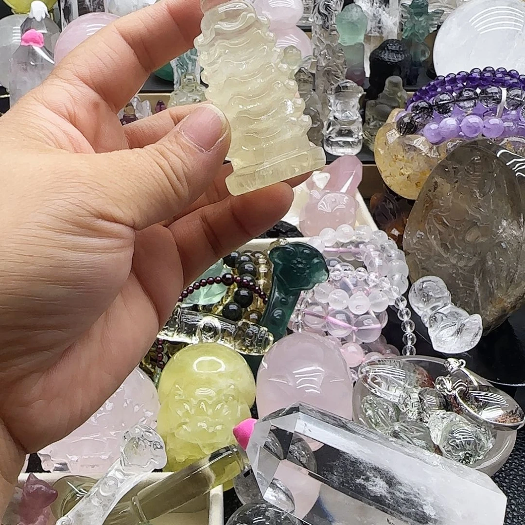 未镶嵌水晶车挂摆件