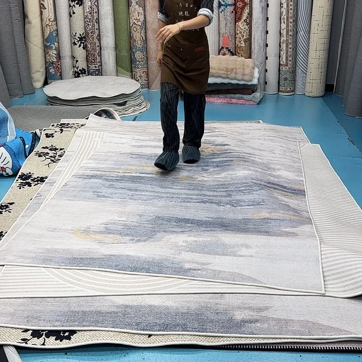 混纺160×230乳胶棉布底比利时绒特价误差正负1-3厘米