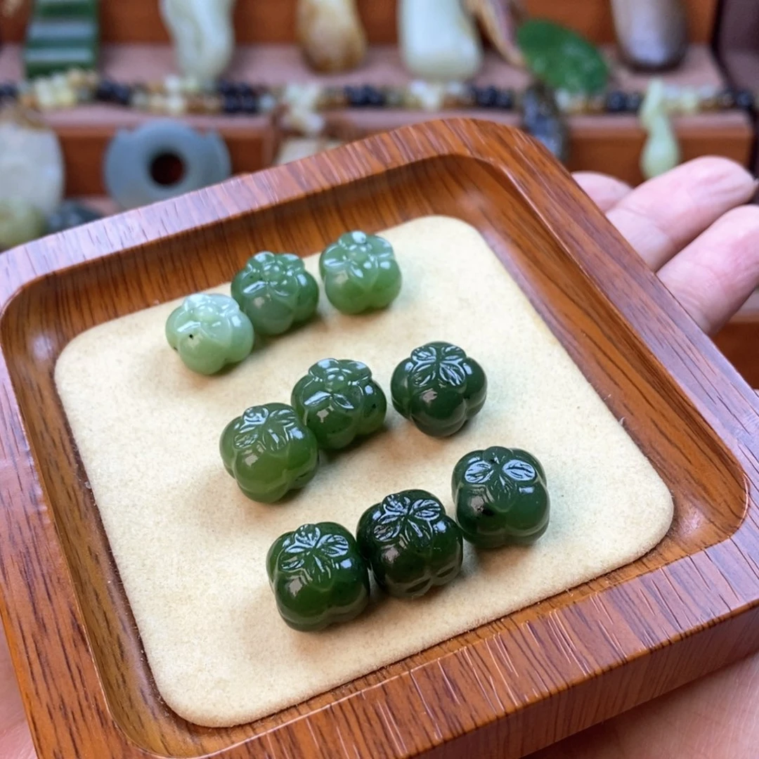 和田玉（碧玉）颈饰未镶嵌?****?定制