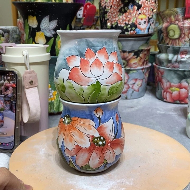 景德镇艺术手绘作品