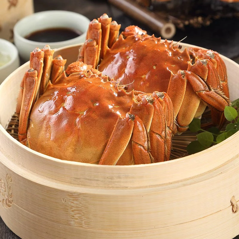 活蟹公3.9-3.6两母2.8-2.5两10只/12只大闸蟹礼盒装螃蟹团购