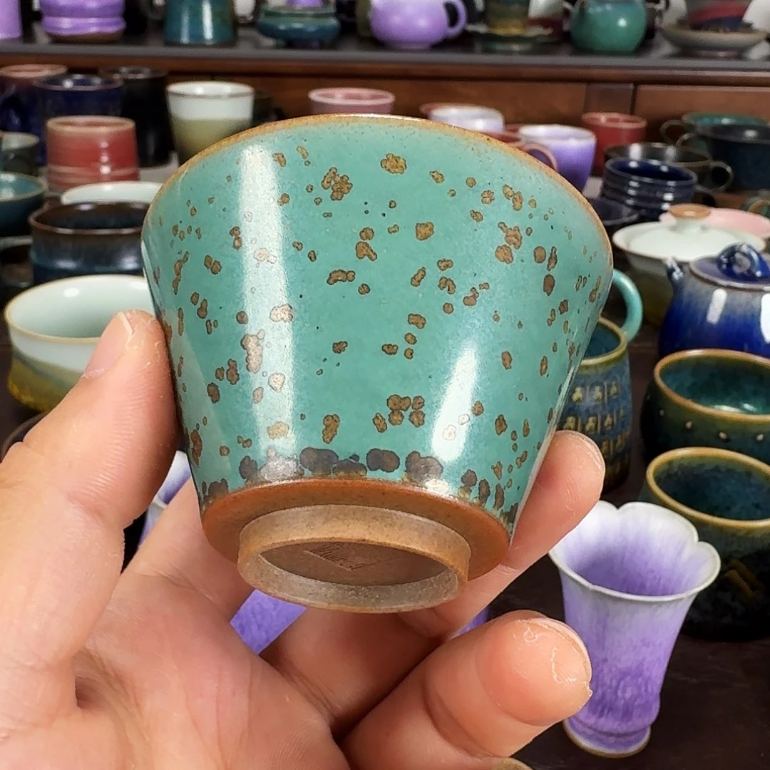 炉钧釉主人杯任晓飞老师高端瓷器