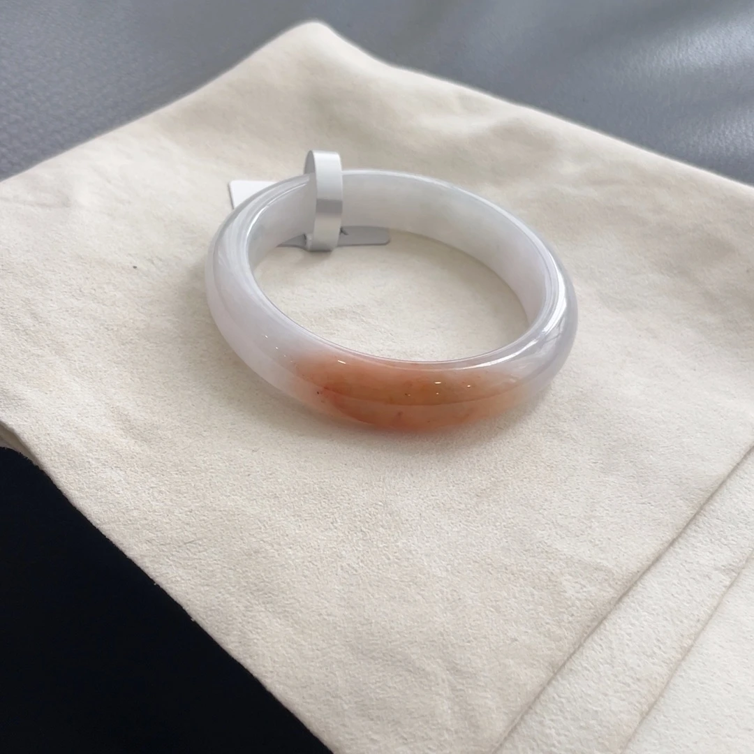 翡翠未镶嵌手镯纹52