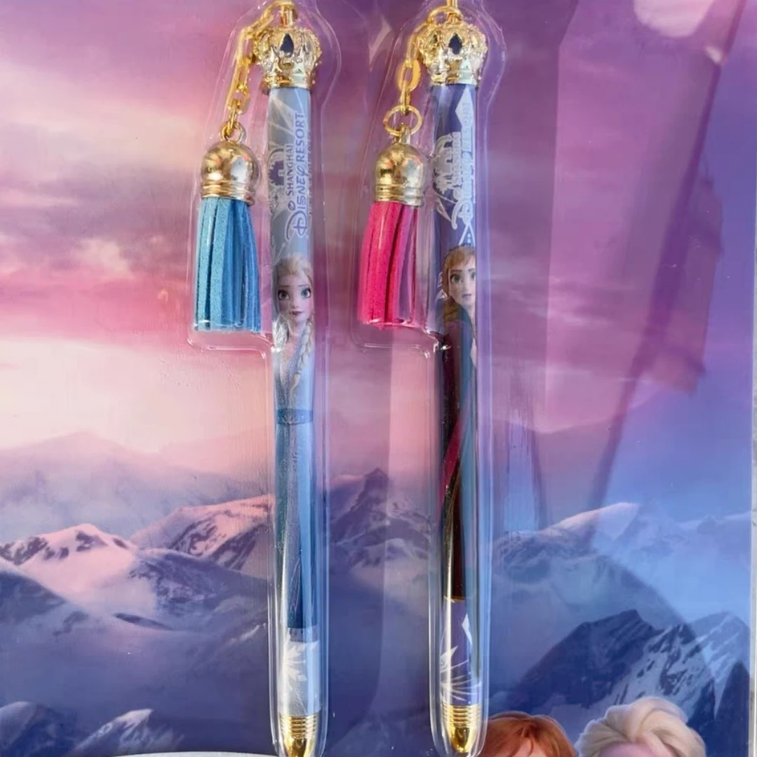 上迪乐园正品圆珠笔文具冰雪奇缘笔圆珠笔