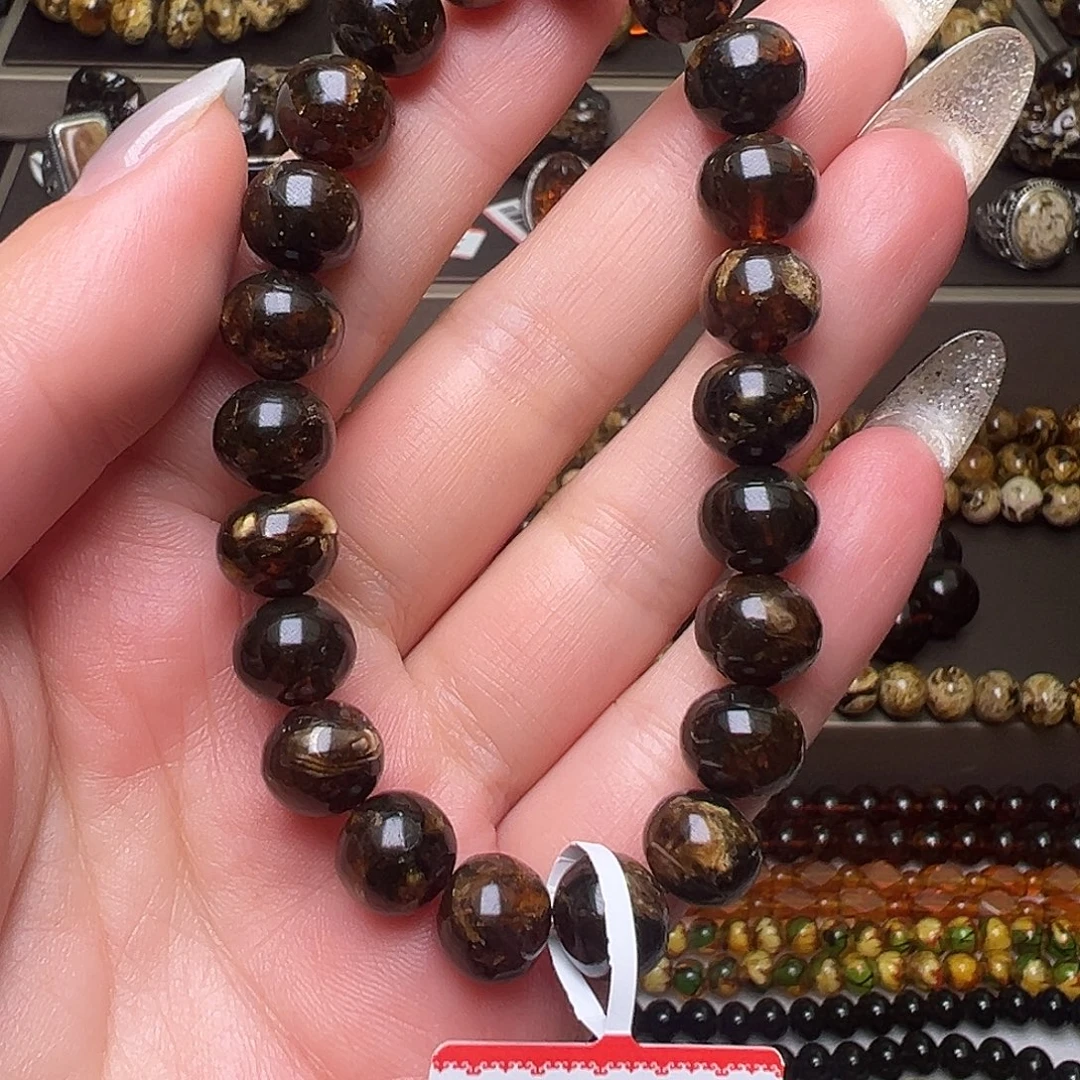 裸石琥珀未镶嵌9m