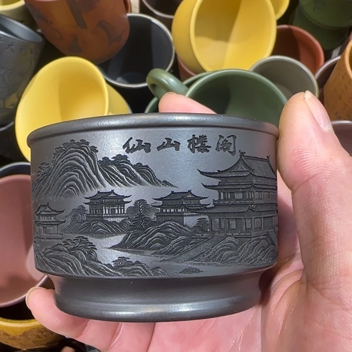 茶杯紫砂全手工制作工艺