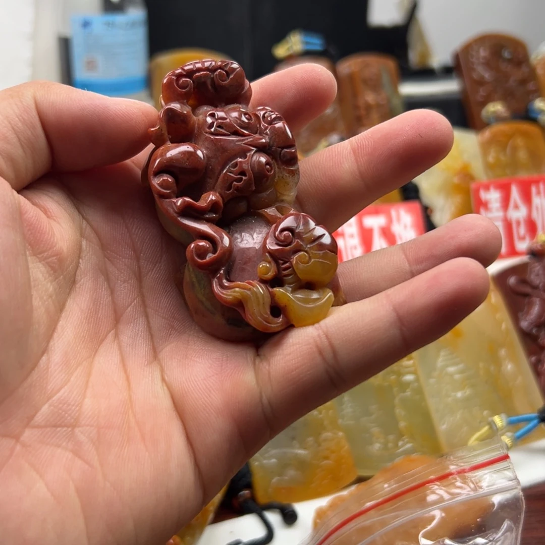 石英质玉（黄龙玉）未镶嵌多选一发货