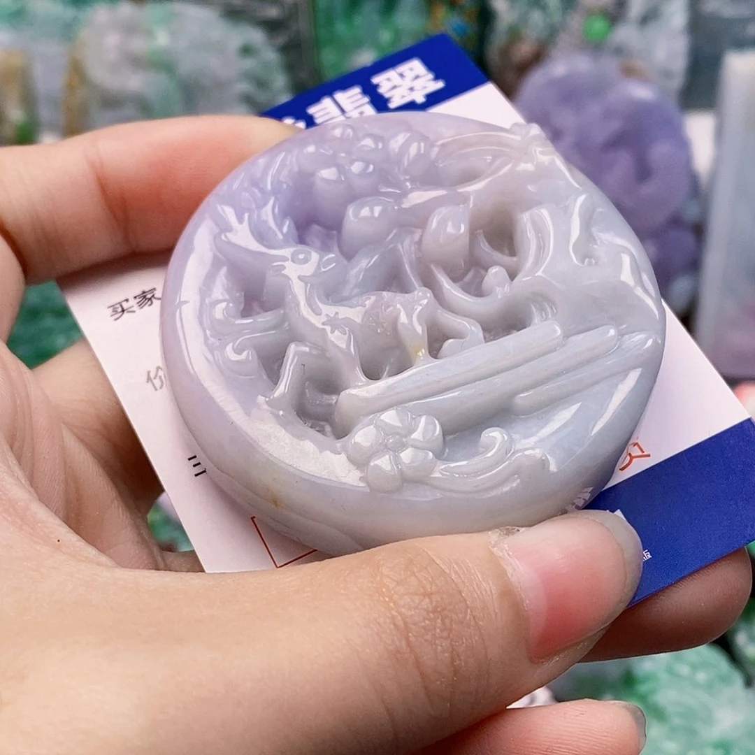 吊坠(不含链)未镶嵌翡翠