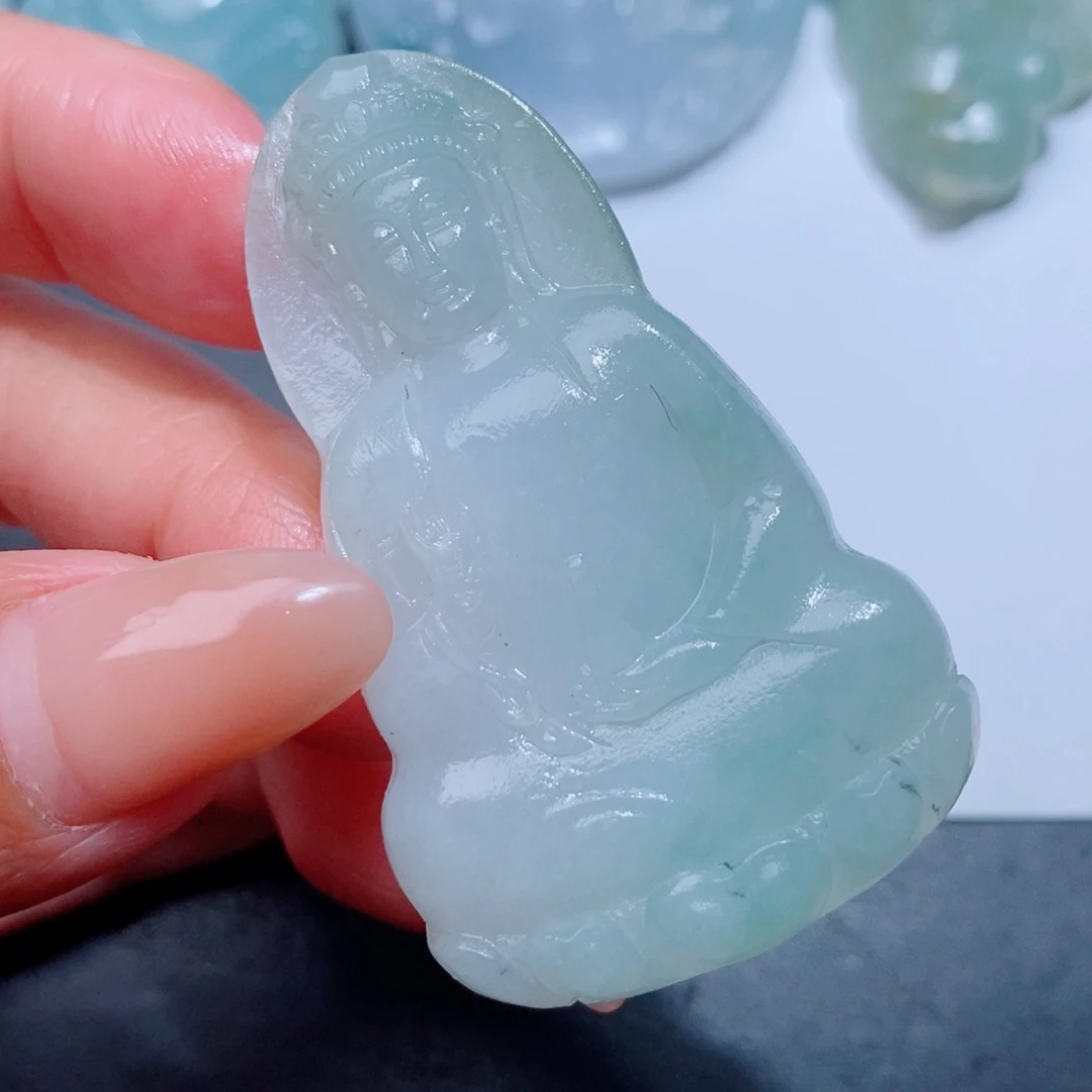 定制翡翠翡翠吊坠未镶嵌