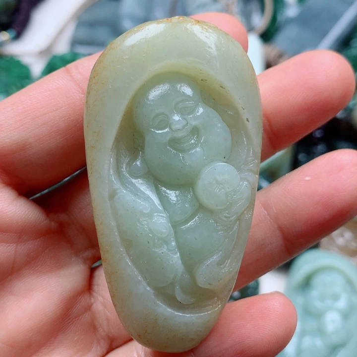 颈饰未镶嵌和田玉