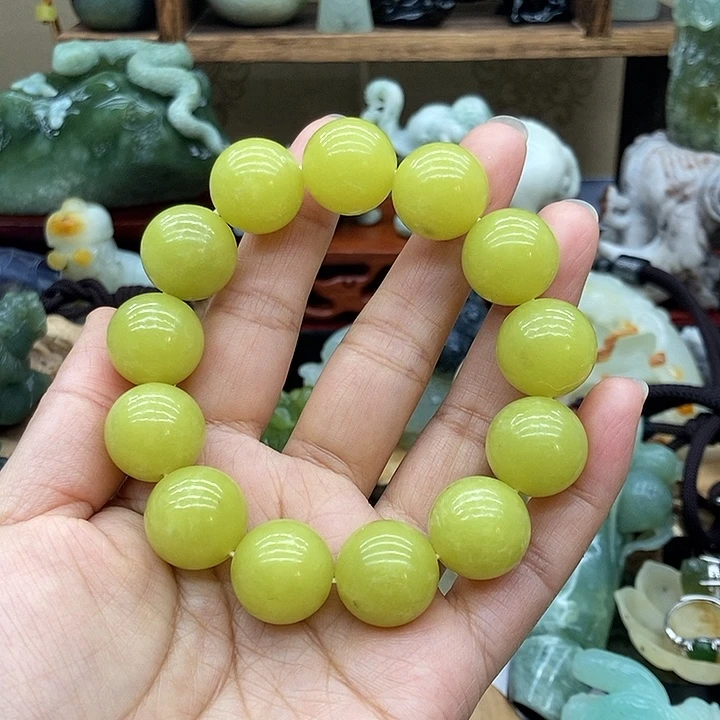 岫玉手链卡17未镶嵌