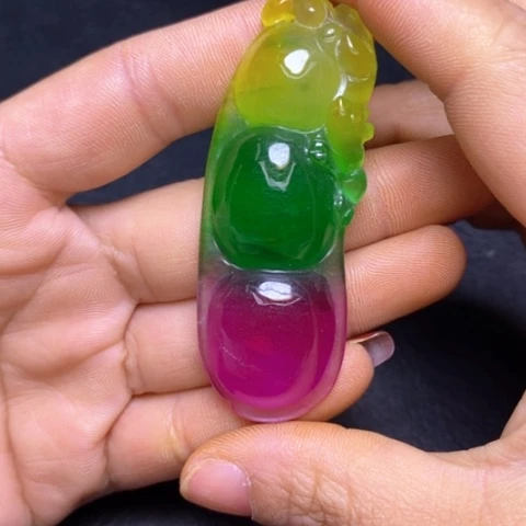 白玉菩提吊坠野*摆件