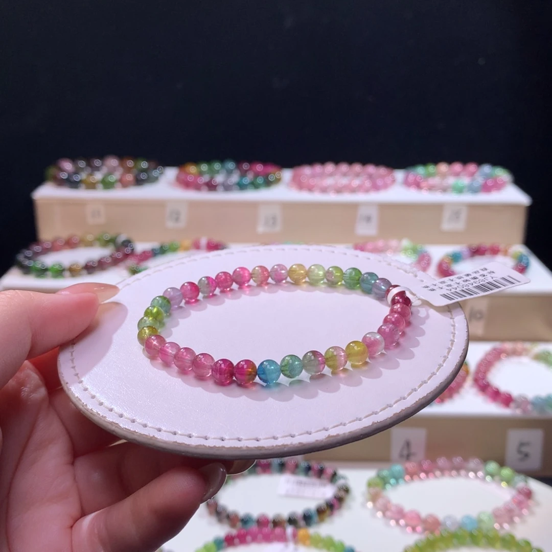 未镶嵌手链碧玺碧玺