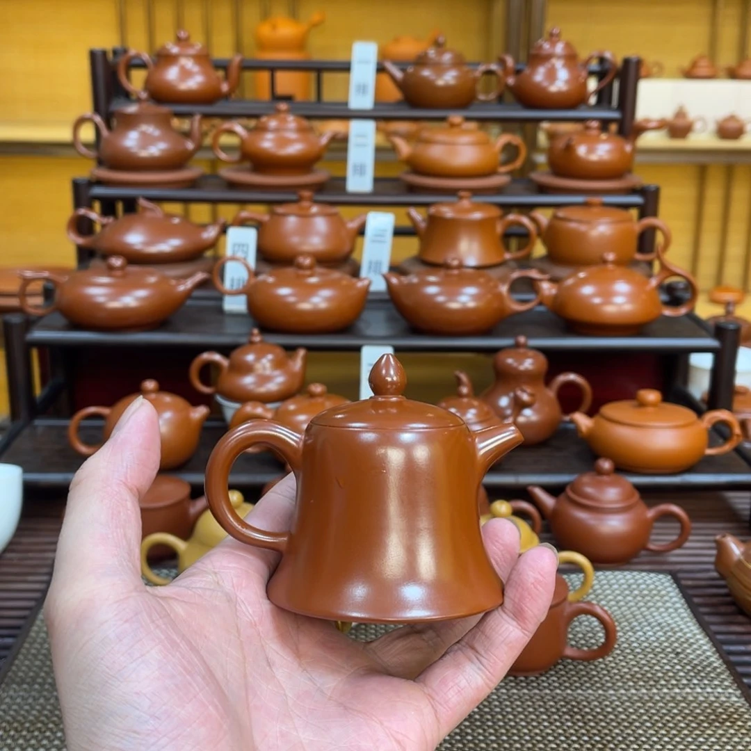 生***想茶壶紫砂潮州手拉壶