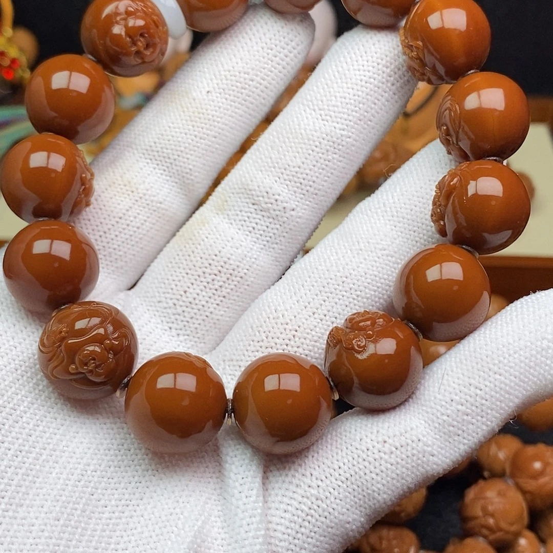 猴头核桃手串百态弥勒