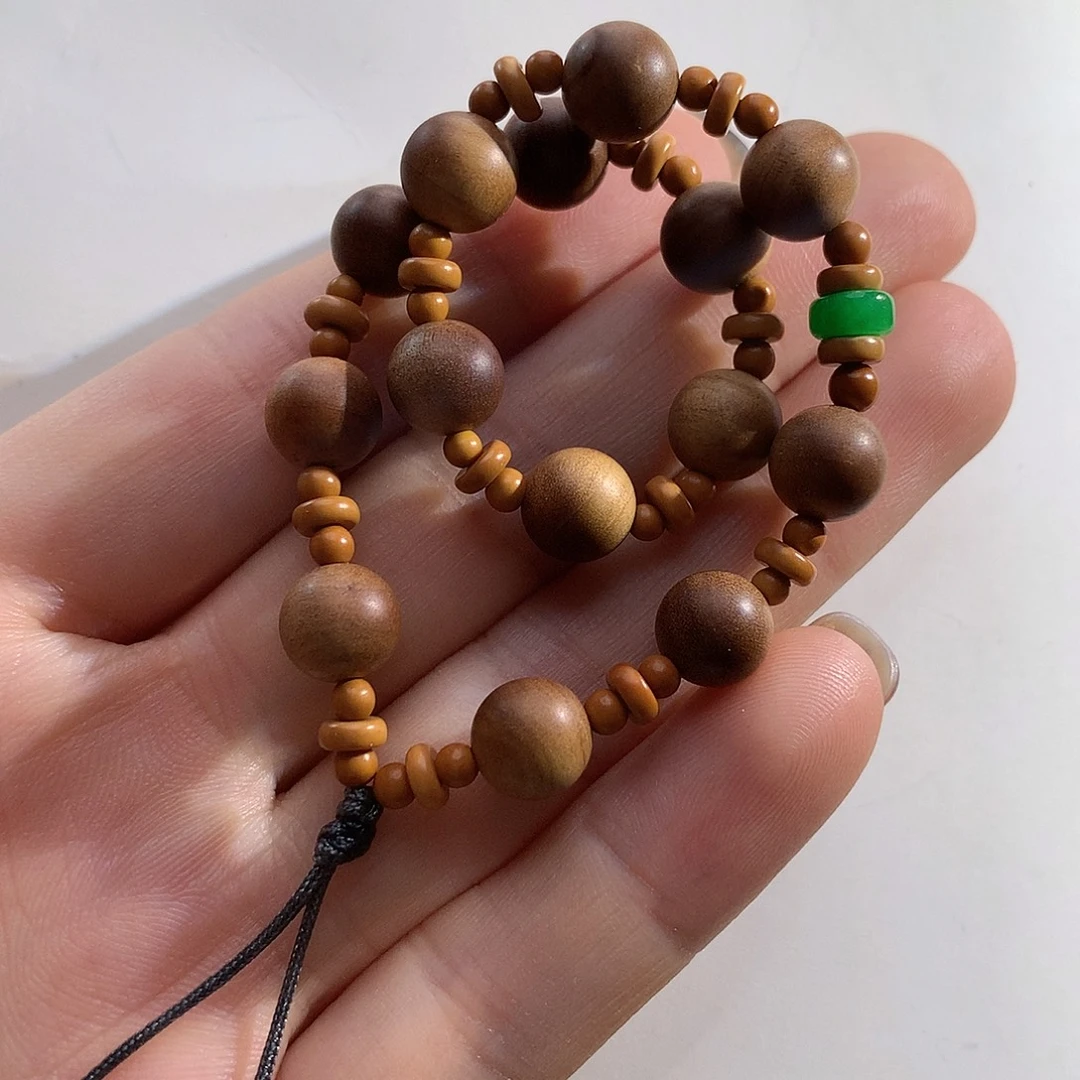 檀香木手串/手链老山檀手机链