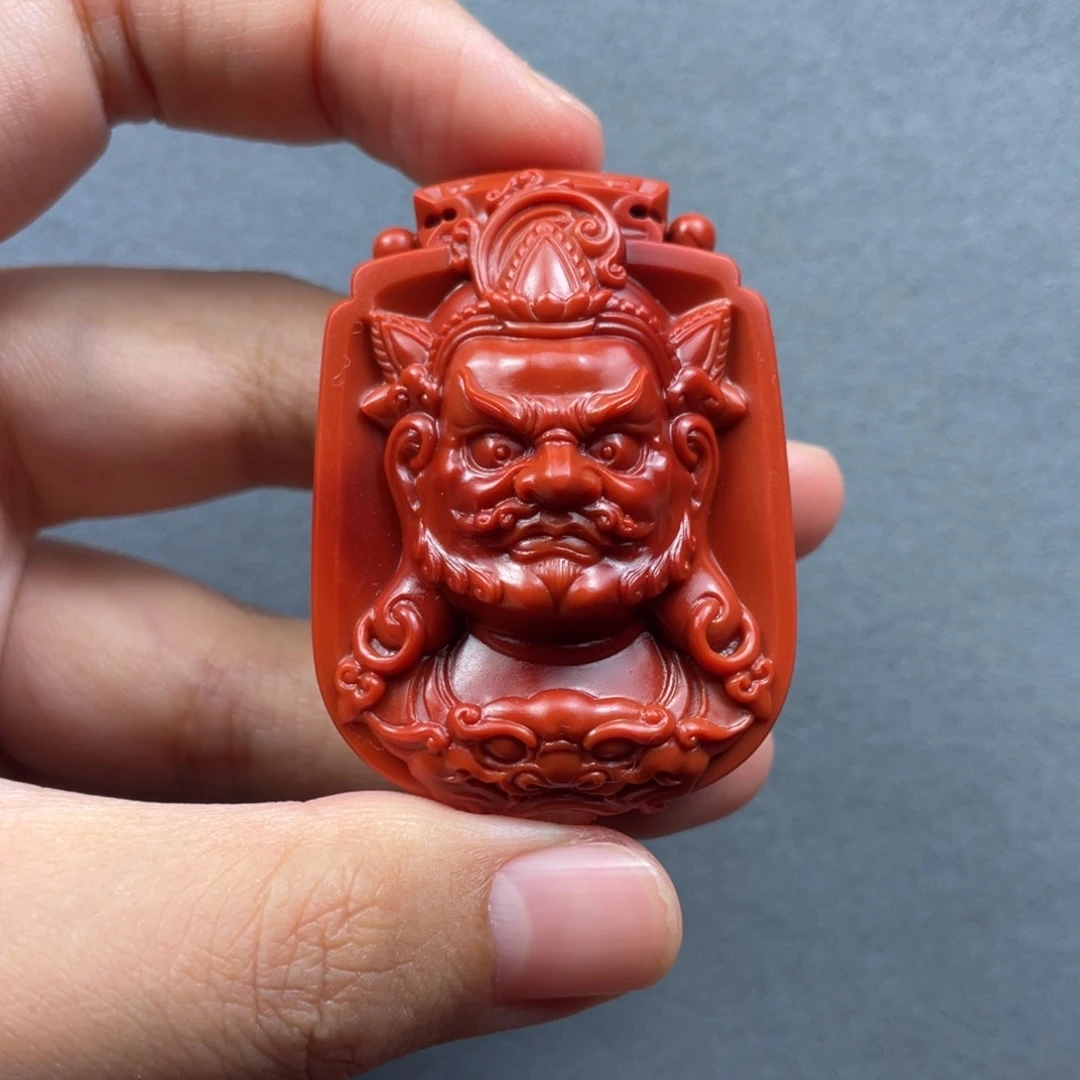 南红玛瑙未镶嵌配饰黄财神