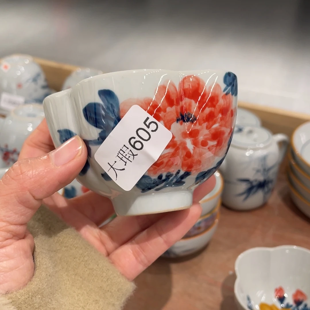 有瑕釉下彩纯手绘