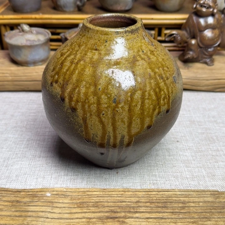 备前烧. 备前烧初代难波好阳. 高19