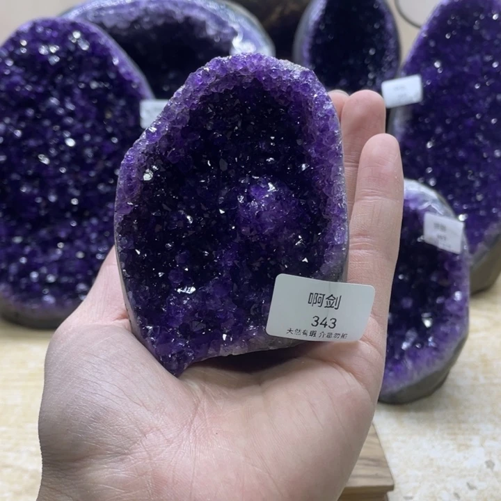 未镶嵌大型摆件（非配饰）紫晶